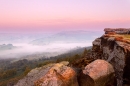 Dawn on top of Curbar Edge