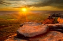 Dusk on Higger Tor