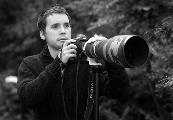 Ben Hall portrait b&w